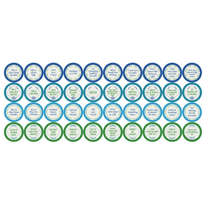 Really Good Stuff Classroom Chill Chips – Set of 40 – Help Kids Feel Calm and Focused – Practice Calming, Relaxing, & Resetting Strategies– Social-Emotional Learning – SEL for The Home and Classroom
