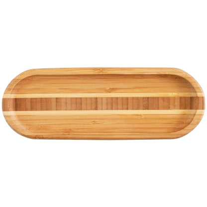 Totally Bamboo Catch-All Spoon Rest with Inlay Design