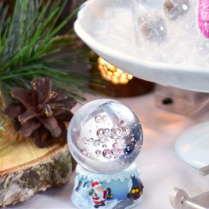 uxcell 70mm/2.8" Crystal Sphere Ball Glass Solid Decorative Sphere Crystal Ball Prop Ornament for Feng Shui Divination Fortune Telling Tabletop Fountain Decoration, Clear