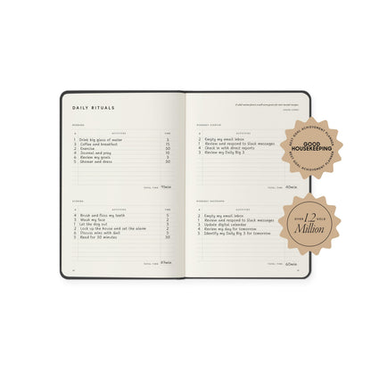Full Focus Sienna Linen Planner by Michael Hyatt - The #1 Daily Planner to Set Annual Goals, Increase Focus, Eliminate Overwhelm, and Achieve Your Biggest Goals - Hardcover