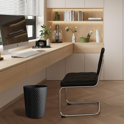 LLNTOU Small Trash Can 3 Pack 1.8 Gallons, Bathroom Trash Can & Garbage Can with 6 Trash Bags, Bedroom Trash Bin & Waste Basket for Office, Bedroom, Living Room, Kitchen, Compact Space