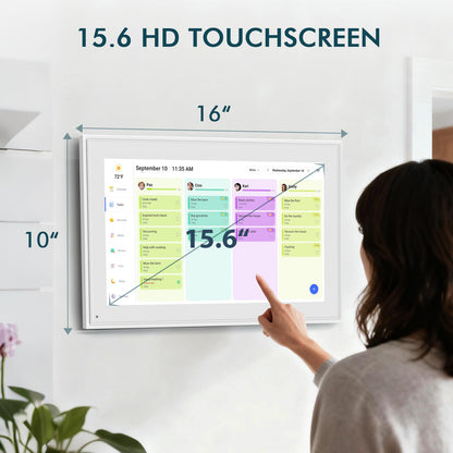 15.6 Inch Digital Wall Calendar Touch Screen Smart Electronic Calendar