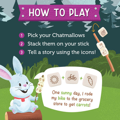 Educational Insights Campfire Chatmallows – Creative Story Cubes & Social Skills Activities, Conversation Starter Games, Interactive Storytelling and Sequencing Set for Imaginative Kids Ages 4+