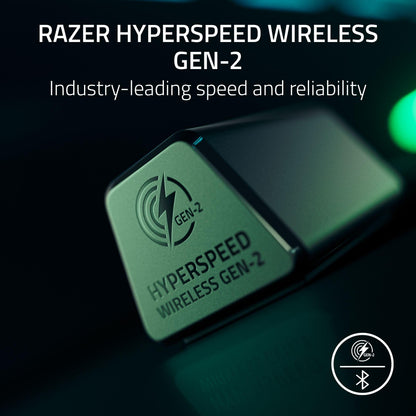 Razer BlackShark V3 Wireless Gaming Headset for PS5: 50mm Drivers - Super Wideband Mic - 2.4 GHz, Bluetooth - Works with PC, Mac, Nintendo Switch, Smartphone - Long Battery Life - Black