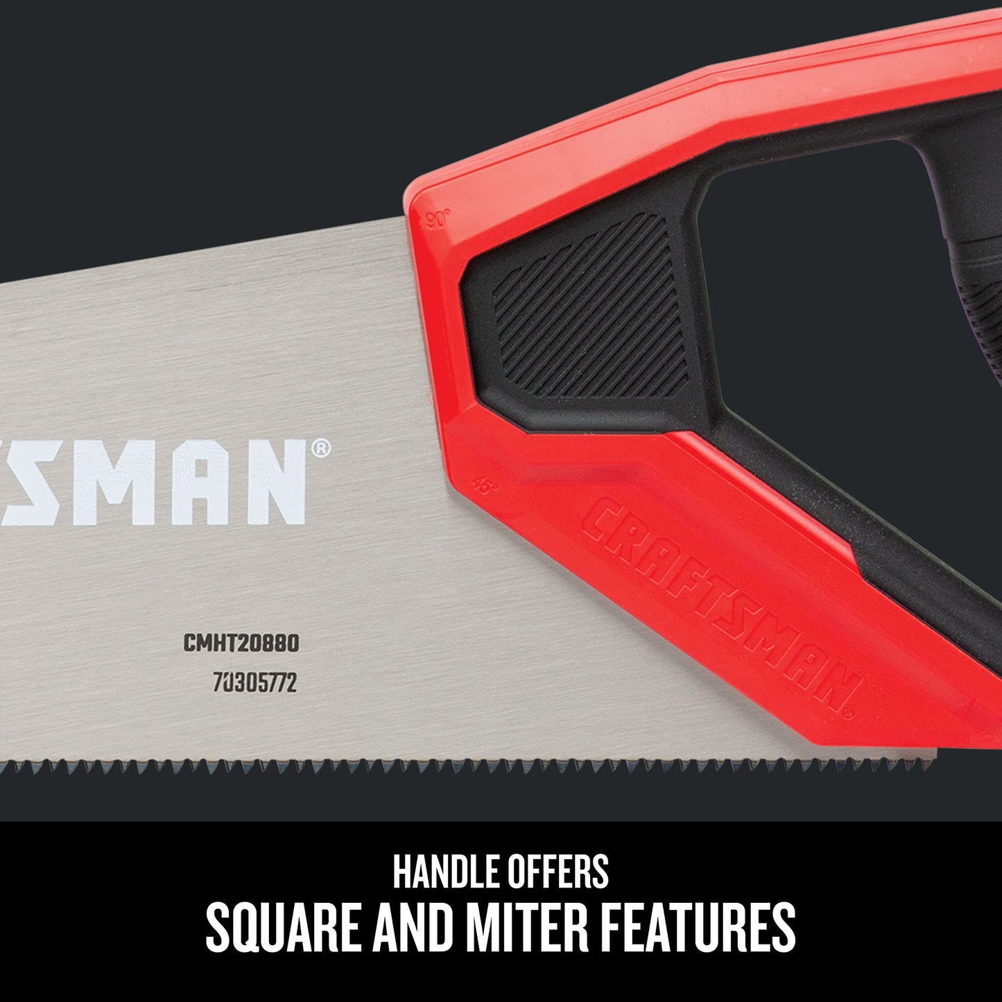 CRAFTSMAN Hand Saw, 15-Inch (CMHT20880)