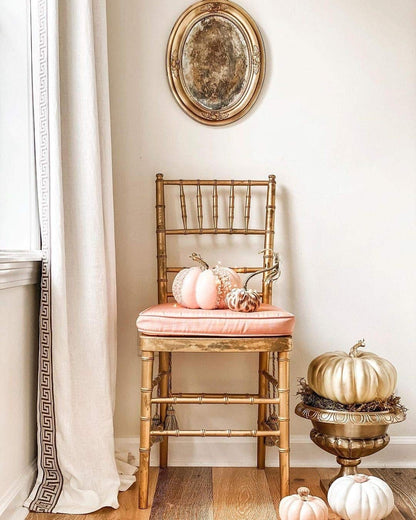Serene Spaces Living Gold-Plated Sorrento Flower Urn, Home Décor, Event Centerpieces, Wedding, Parties, Floral Arrangements, Indoor/Outdoor Urn Planter, Single