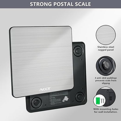 Shipping Scale, 400lb/1oz, Digital Postal Scale with Hold/auto-Off/Tare Function, Mail Scale for Packages/Pets/Luggage/Office, Heavy Duty Scale, Batteries & USB Cable Included