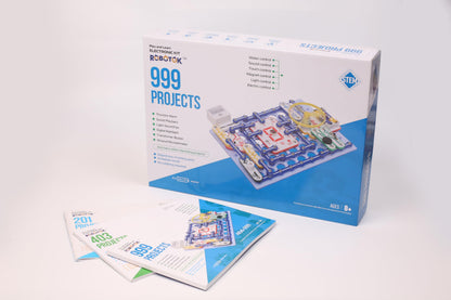 School & Family STEM Educational Toy Gift for Boys & Girls, Over 999 Projects, Physics Science Experiment Circuit Kit for Kids Ages 8+, Electronics Exploration Kit (Mixed Color, 999)