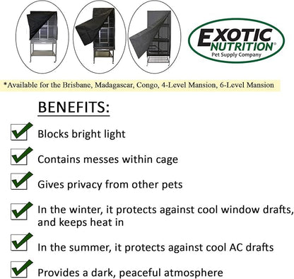 Pet Travel Cage Cover - Durable & Custom-Fitted