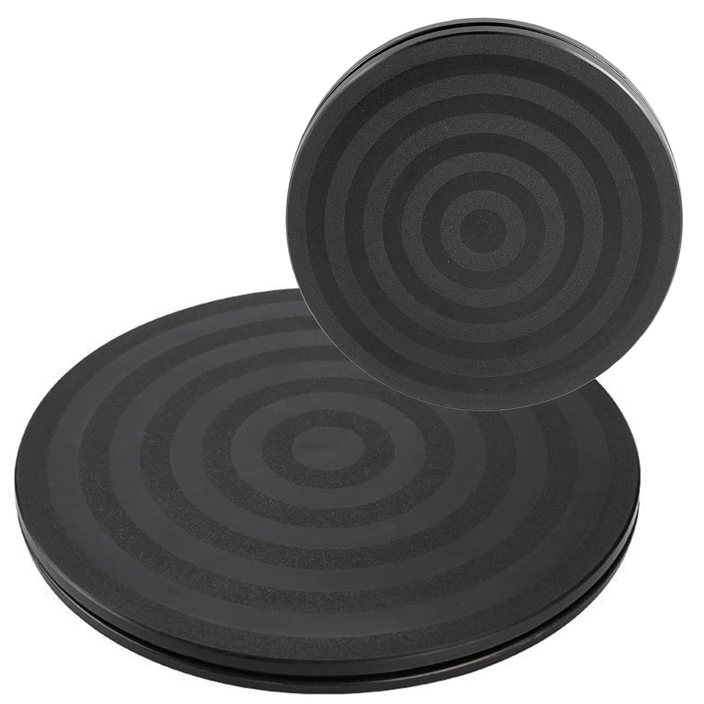 2 Pack Bonsai Turntable, Heavy Duty Rotating Swivel Stand, Lazy Susan Turntable with Steel Ball Bearings, Garden Swivel Stand Turntable for Model/TV/Monitors(20cm/8")