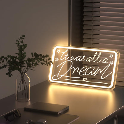 You're Like Really Pretty Neon Signs for Wall Decor, LED Neon Sign Aesthetic Room Decor for Teen Girls Neon Lights Signs for Bedroom, Salon, Wedding Party Pink Neon Name Sign