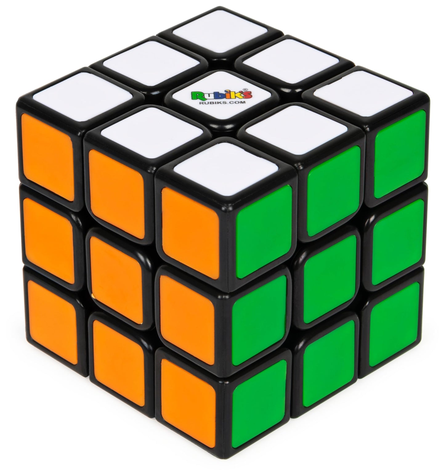 Rubik's Cube, The Original 3x3 Cube, Problem-Solving Brain Teaser, Color-Matching Puzzle, Fidget Toy, Sensory Puzzle, for Ages 8 & Up