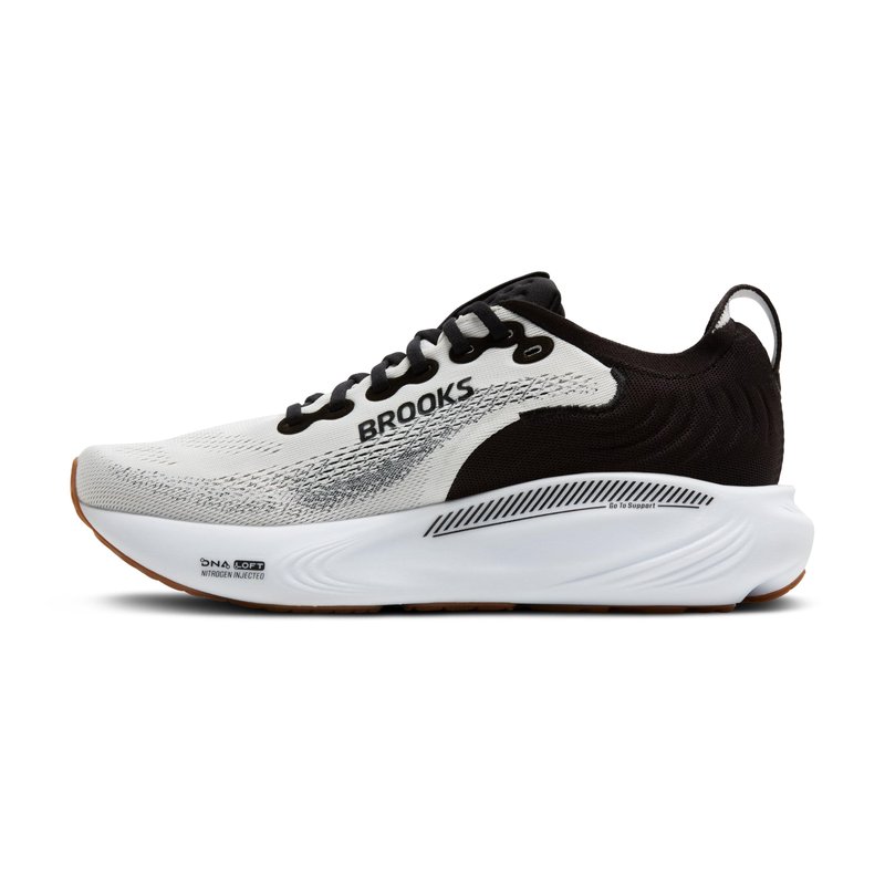 Brooks Women’s Adrenaline GTS 25 Supportive Running & Walking Shoe - White/Black/White - 5 Wide