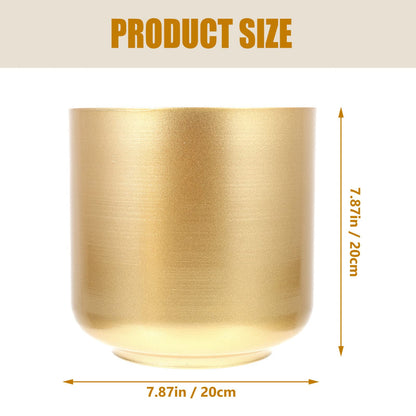 Large Indoor Planters Large Gold Planters Metal Iron Plant Pots Indoor Decorative Flower Pots Artistic Modern Iron Plant Pot with Drain Holes Outdoor