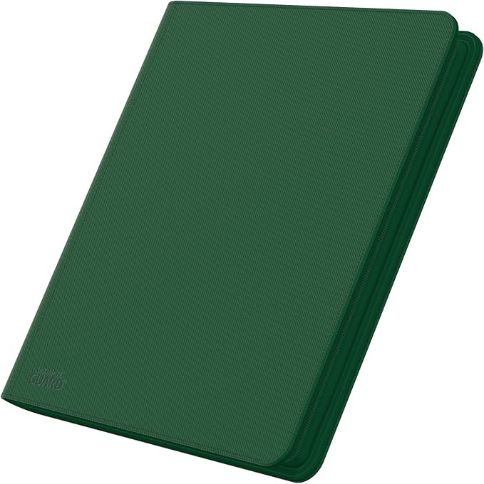 Ultimate Guard Zipfolio 480 – 24 Pocket XenoSkin (Quadrow) Green