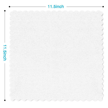 Orighty Cleaning Cloths Bulk, 200 Pack Shop Rags Reusable, Multi-Purpose Shop Towels for Cars, Microfiber Cleaning Rags for Automotive, Mechanic, Kitchen, Lint Free Towels 11.5’’ x 11.5’’, White