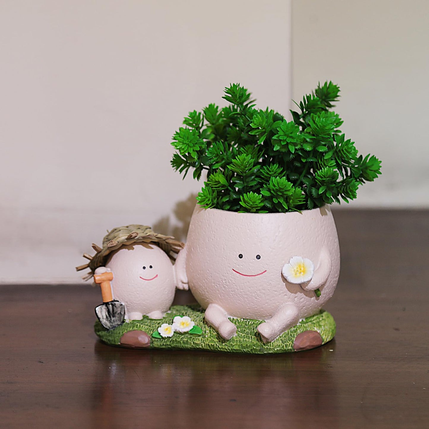 Pricetail Face Planter Pots Cute Plant Pot for Plants, Unique Lovely Flower Pot Succulent Planter Pots Gift Idea for Mother Christmas