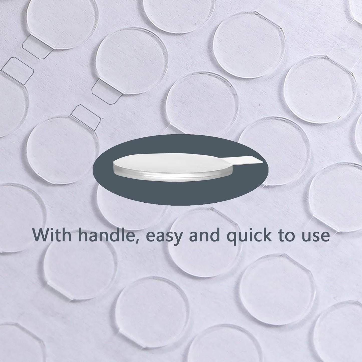Adhesive Stick dots Two-Sided Sided Mounting Putty Stick Tack for Wall Hanging Crafts Balloons Festival Party Decorations,Clean Removable(0.4"*0.4"-400)