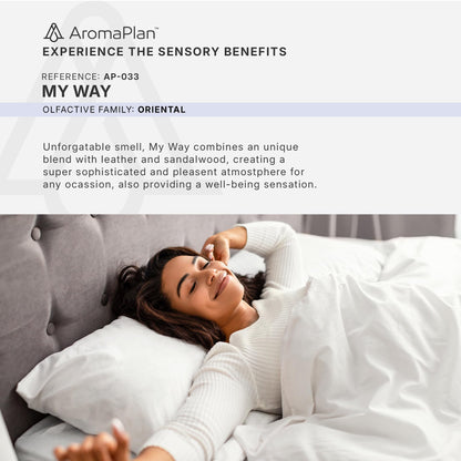 AromaPlan Hotel Scents Santal 5 Fl Oz (148ml), Home Luxury Aroma & Hotel Fragrance Diffuser Oil- Hotel Diffuser Oil for Aromatherapy- USA Made, Bigger Bottle, Bolder Aroma & Longer Lasting