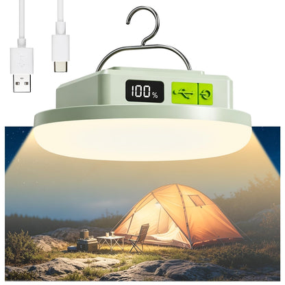 Tent Lights & Canopy Lights, Camping Lantern/Lamp, Rechargeable LED Camping Light, 4500LM 4 Modes Dimmable, 7200mAh Magnet Flashlight for Emergency & Power Outages, Battery Powered Outdoor Lights