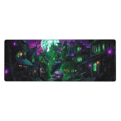 Halloween Mouse Pad Extended Large Gaming Mouse Pad XL Stitched Edges for Gamer Home Office 31.5 X 11.8 Inch