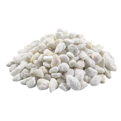MSI Decorative Tumbled White Pebbles, 0.25 inch - 0.75 inch, 40 lb. Bag