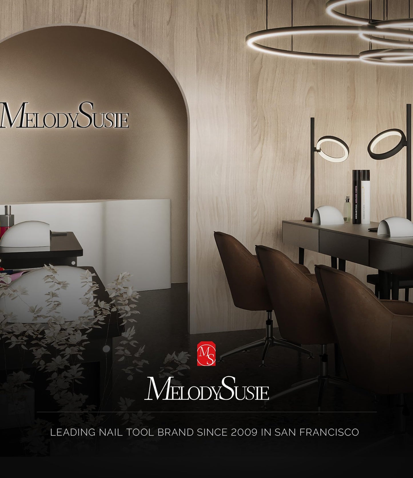 MelodySusie Professional Clip-on Nail Drill with Silicone Heat-Resistant Anti-Vibration Handle, SC300I Rechargeable 30,000RPM Cordless Nail E File Kit for Home and Salon Use