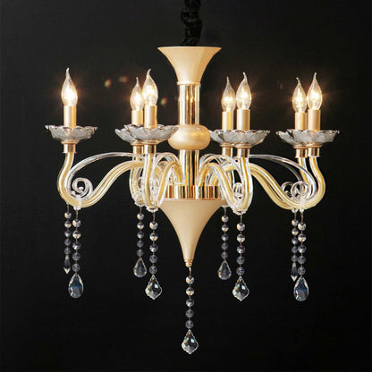 20 Pcs Crystal Prisms Hanging Assortment, Clear Teardrop & Icicle Chandelier Replacement Parts with Hooks, Multi-Shape Suncatchers for Windows Lamps Christmas Tree Home Party Decor (Clear, 20 Pcs)