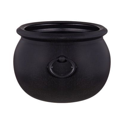 Evergreen Garden Cauldron Witch Pot Candy Holder Bowl Bucket for Trick-or-Treat, Flower Plant Pot, Indoor/Outdoor Halloween Witches Decoration for Party Home Office Desk (Witch Cauldron)
