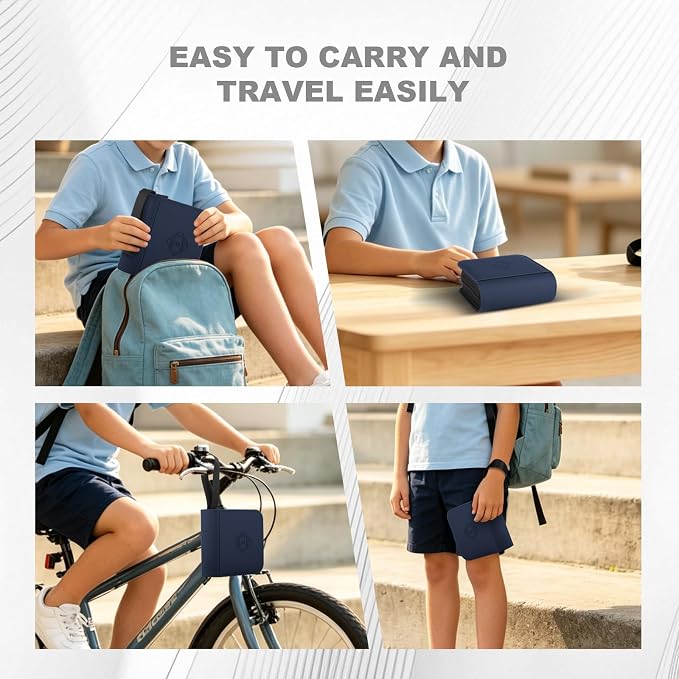 1 Pocket Toploader Binder Holds 40 Cards with 20 Sleeves Collectible Trading Card Album, for 3x4 Toploaders Hard Cases for TCG, MTG, Sports, Baseball, Football, Small Sports Card Book (1Dark Blue)