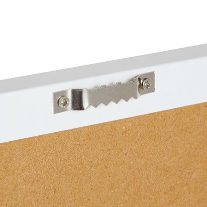 Juvale Decorative Cork Bulletin Boards for Walls (10 x 24 in) - White Frame Pin Board for Office, Bedroom & Room Decor