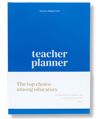 Lamare Teacher Planner 2026-2027 – Hardcover Undated Planner & Lesson Planner Book for Teachers with Class Schedule, Student Info & Weekly Planning - 8x11"