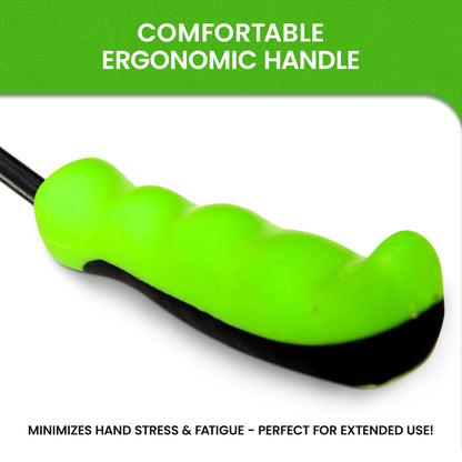 Garden Guru Super Strong Garden Scoop Trowel Shovel Transplanter – Strong Carbon Steel - Rust Resistant – Ergonomic Grip – Perfect Hand Shovel for Gardening Transplanting and Digging (2 Pack)