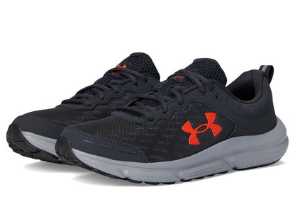 Under Armour Men's Charged Assert 10, (016) Anthracite/Anthracite/Ares Red, 9.5, US