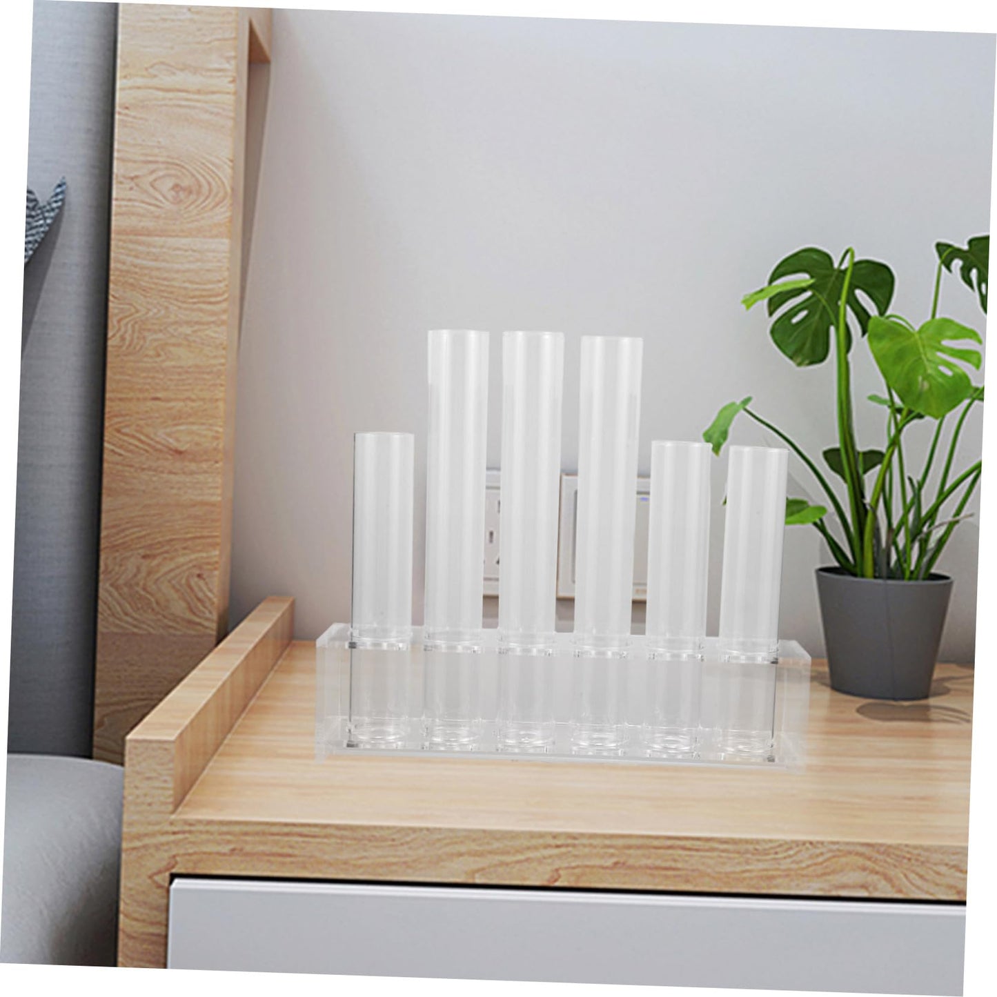 YARNOW Test Tube Plant Propagation Station Water Tube for Flowers Glass Vase for Green Plants Terrarium Jar