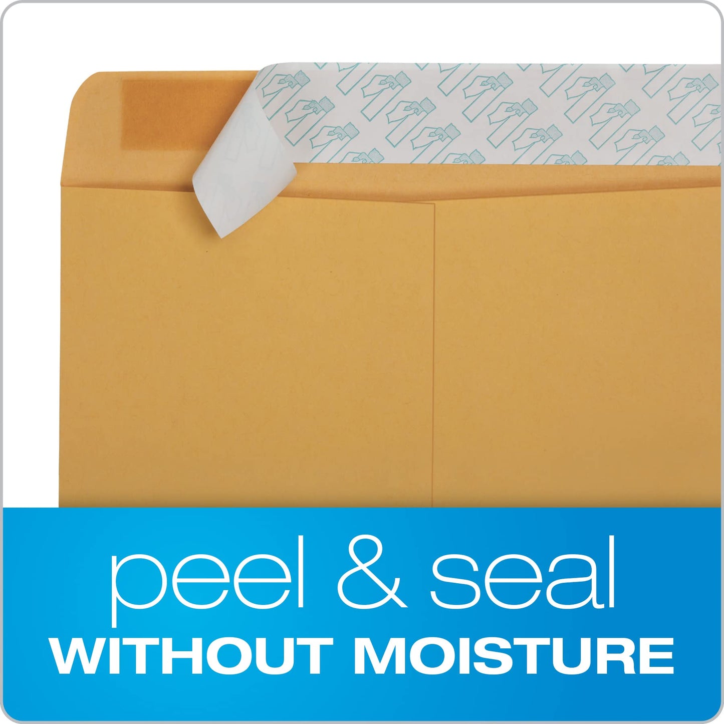 Quality Park 9 x 12 Catalog Envelopes, 100 Pack, Document Envelopes with Self Seal Closure, Heavyweight 28 lb Paper, Self Sealing Envelope for Mailing, Filing and Organizing, Brown Kraft