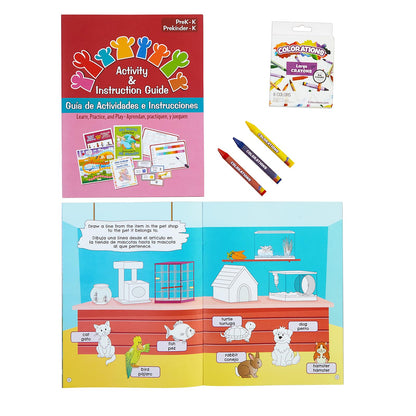 Really Good Stuff Family Engagement Dual Language Reading- Learn, Practice & Play - PreK/K