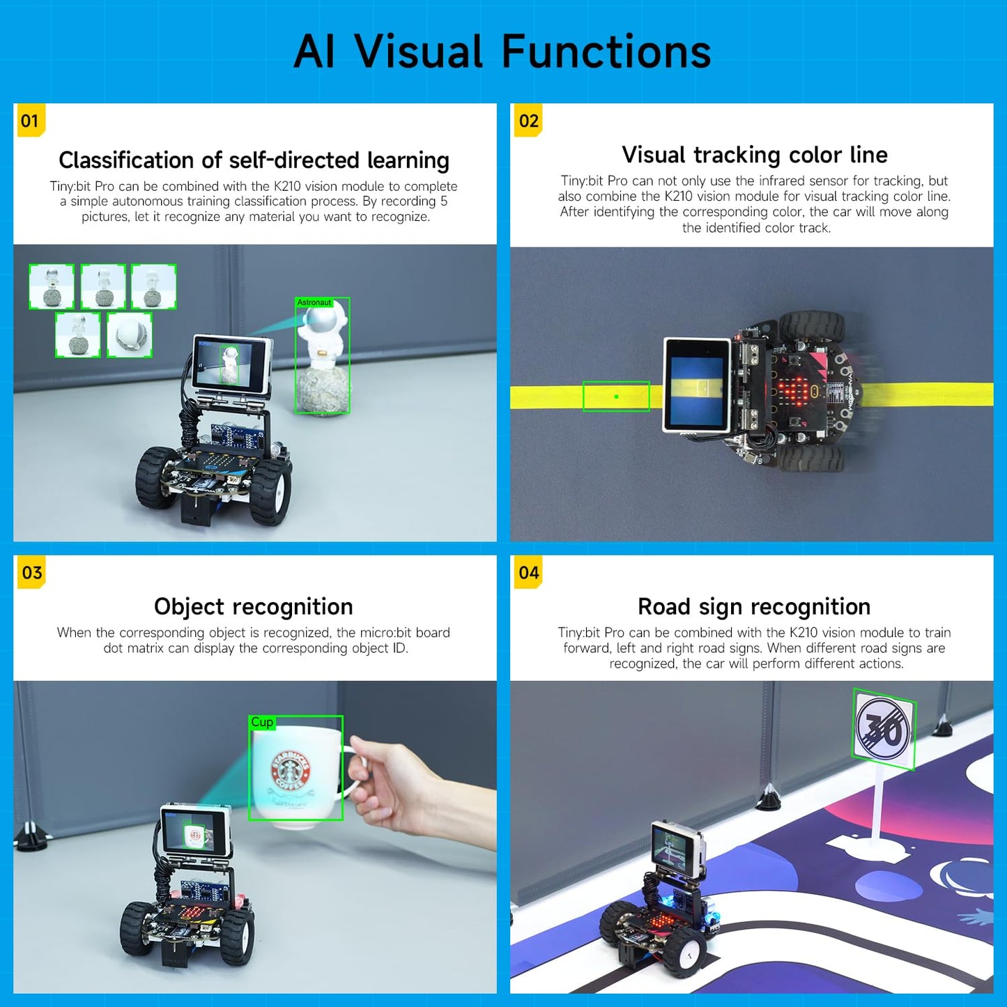Yahboom Robot Car Adopts MakeCode Graphical Programming, MicroPython Programming