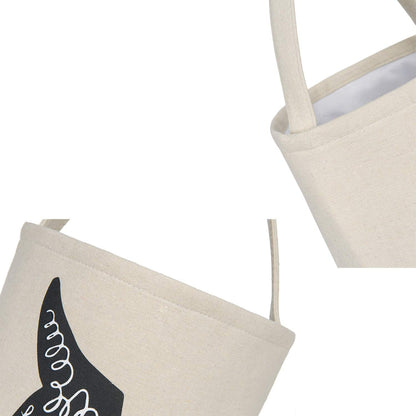 3 Pcs Halloween Trick or Treat Bucket - Candy Basket Tote Bag for Kids（Magic Hat, Ghost, Bat）