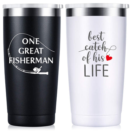 Wedding Anniversary for Couple Friend Lovers Cups Stainless Steel Wine Tumbler Travel Mug with Straw and Lid,2 Pack (4.blackwhite)