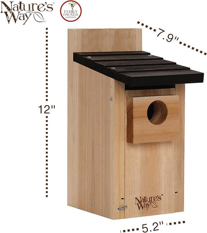 Wild Wings WWCH3 Cedar Blue Bird Box House