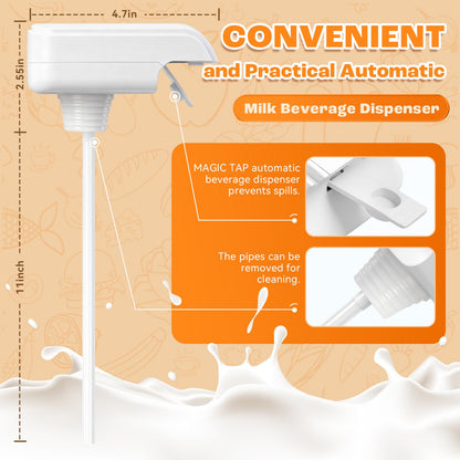 Hands-Free USB Rechargeable Automatic Drink Dispenser Water Juice Milk Tap