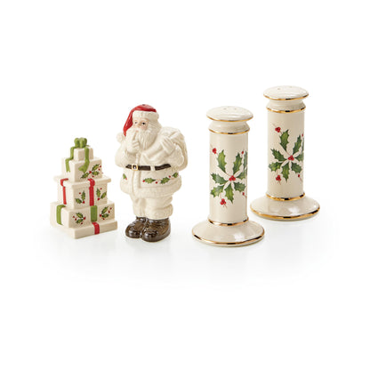 Lenox 840149 Holiday Salt & Pepper Set, Christmas Hosting