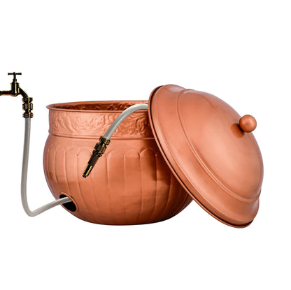 Hose Storage Pot for Outside