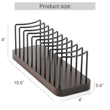 Mkono Hat Organizer for Baseball Caps, Set of 2 Hat Holder for 20 Baseball Caps, Tabletop Hat Rack Stand Hat Storage Display Baseball Cap Organizer for Desk Closet Shelf Dresser