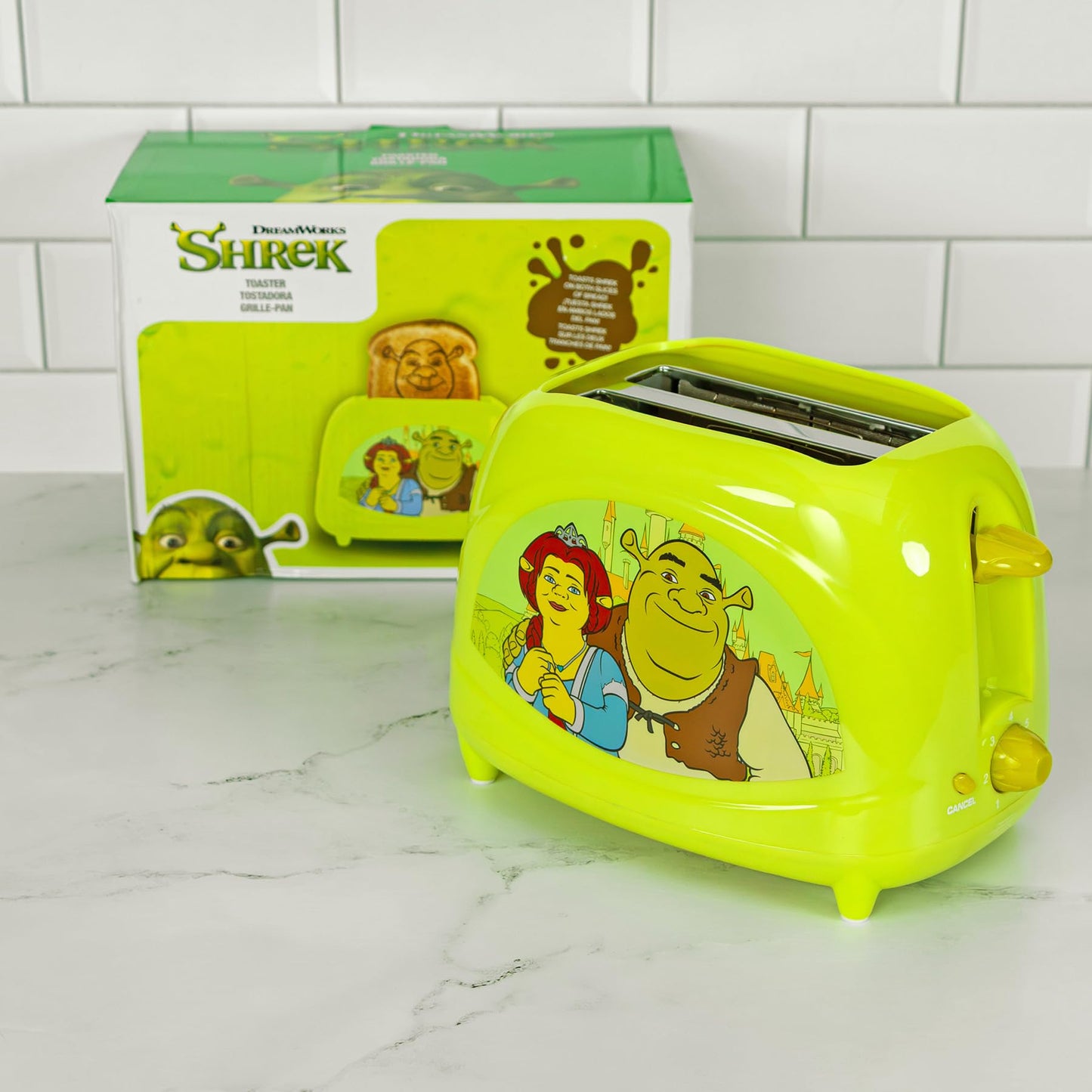 Uncanny Brands Hello Kitty Two-Slice Toaster- Toasts Your Favorite Kitty On Your Toast