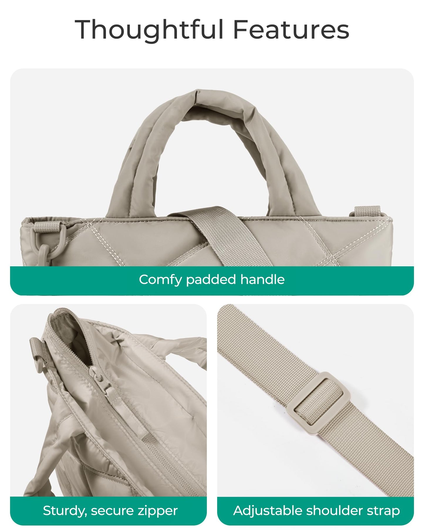 BAGSMART Crossbody Bags for Women, Small Crossbody Bag Cross Body Purse Mini Tote Travel Purse Shoulder Handbags Wallet