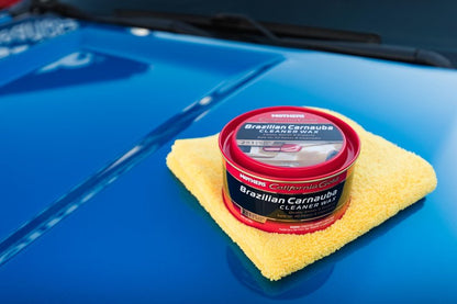 Mothers California Gold Brazilian Carnauba Cleaner Wax, 12 oz. Paste – Cleans & Waxes in One Step, Removes Oxidation & Swirls, Premium Carnauba Shine & Protection for All Paint Finishes (05500)