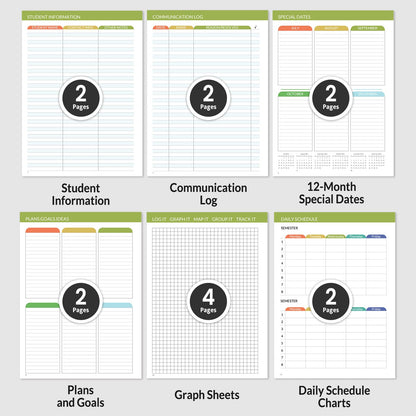 SUNEE Teacher Planner 2026-2027 Academic Year, Lite Lesson Planner Book with 7 Periods Jul 2026 - Jun 2027, 8.5"x11" Daily Weekly and Monthly Organizers, Plan Book with Pocket, Color Tabs, Wildflower
