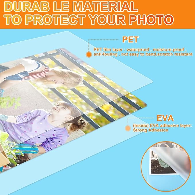 CAREGY 300 Pack Laminating Sheets, Hold 11 x 17 Inch Sheet, 3 Mil Clear Thermal Laminating Pouches 11.5 x 17.5 Inch Lamination Sheet Paper for Laminator, Round Corner